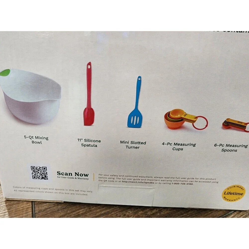 Cuisinart 13-Pc Baking Set Durable Dishwasher Safe
